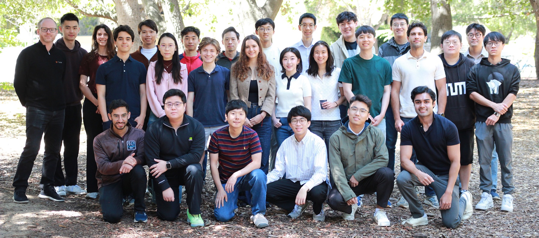 The Physical and Spatial Intelligence Lab group in April 2026